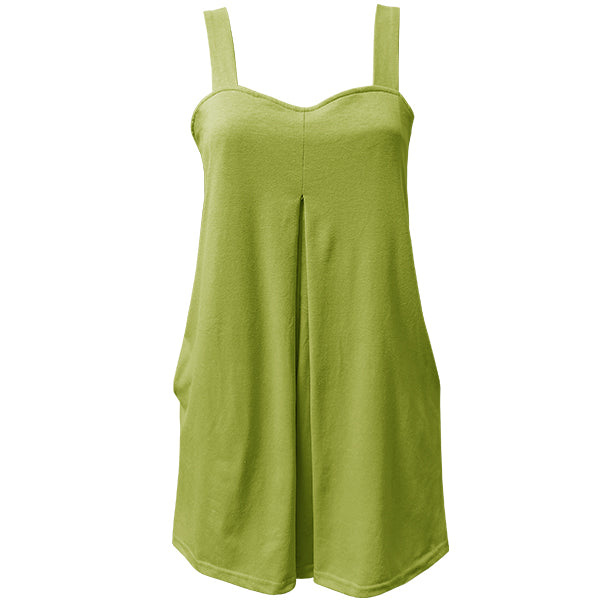 Annika | Playsuit med Sweetheart-halsringning och sidofickor baktill