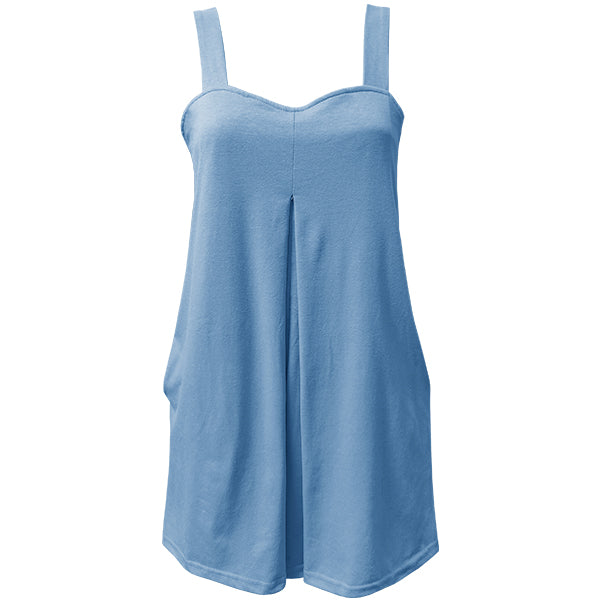 Annika | Playsuit med Sweetheart-halsringning och sidofickor baktill