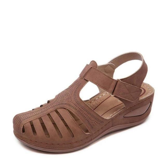 Eléa | Lätta sandaler med kardborreknäppning och ventilerande paneler