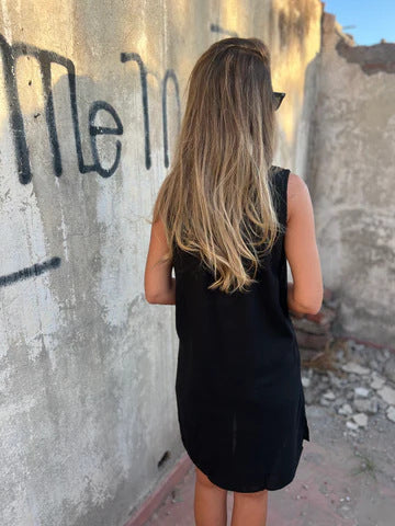 Caroline | Ärmlös miniklänning för kvinnor