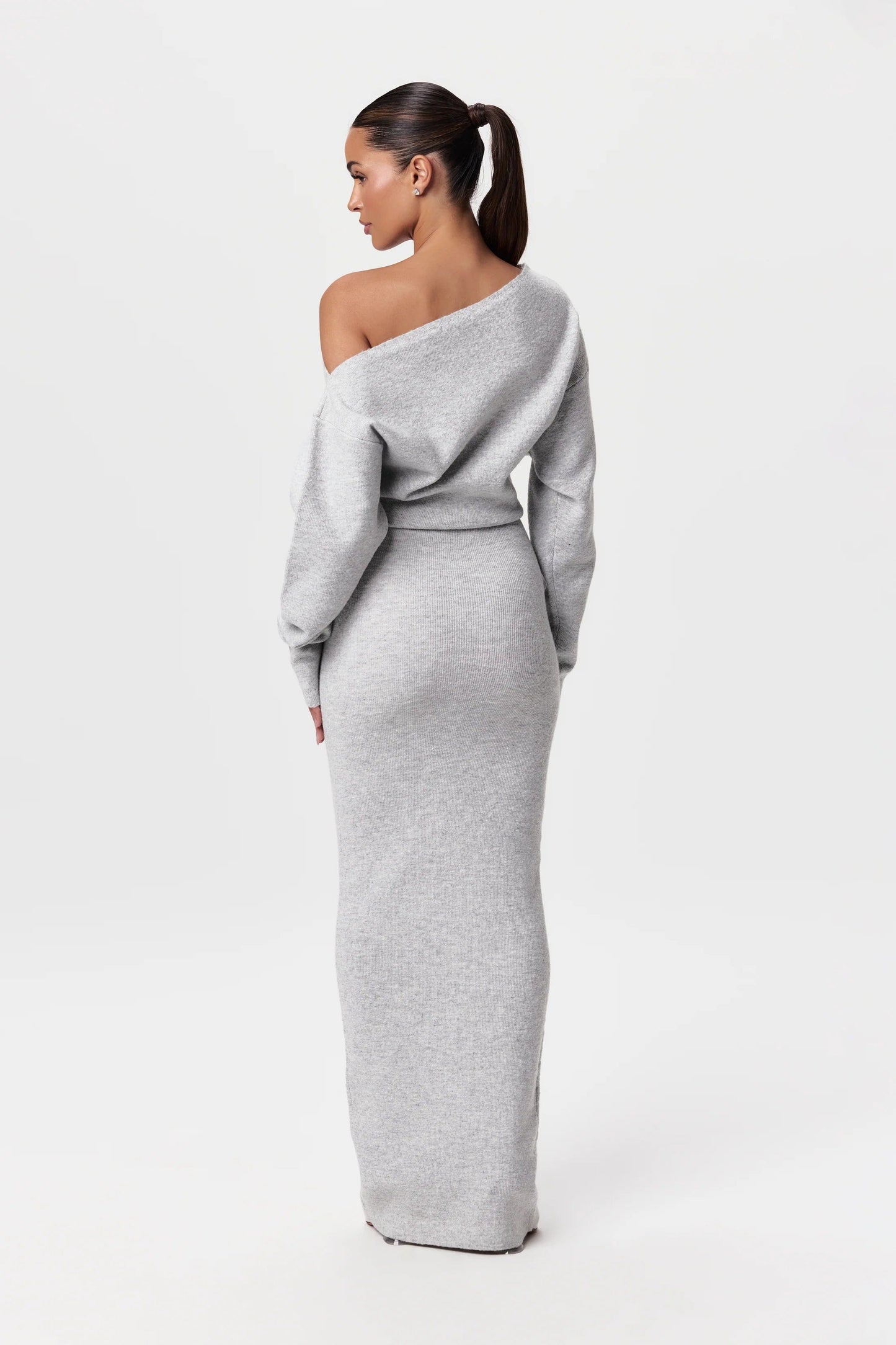 Greta | Elegante Stickad Klänning
