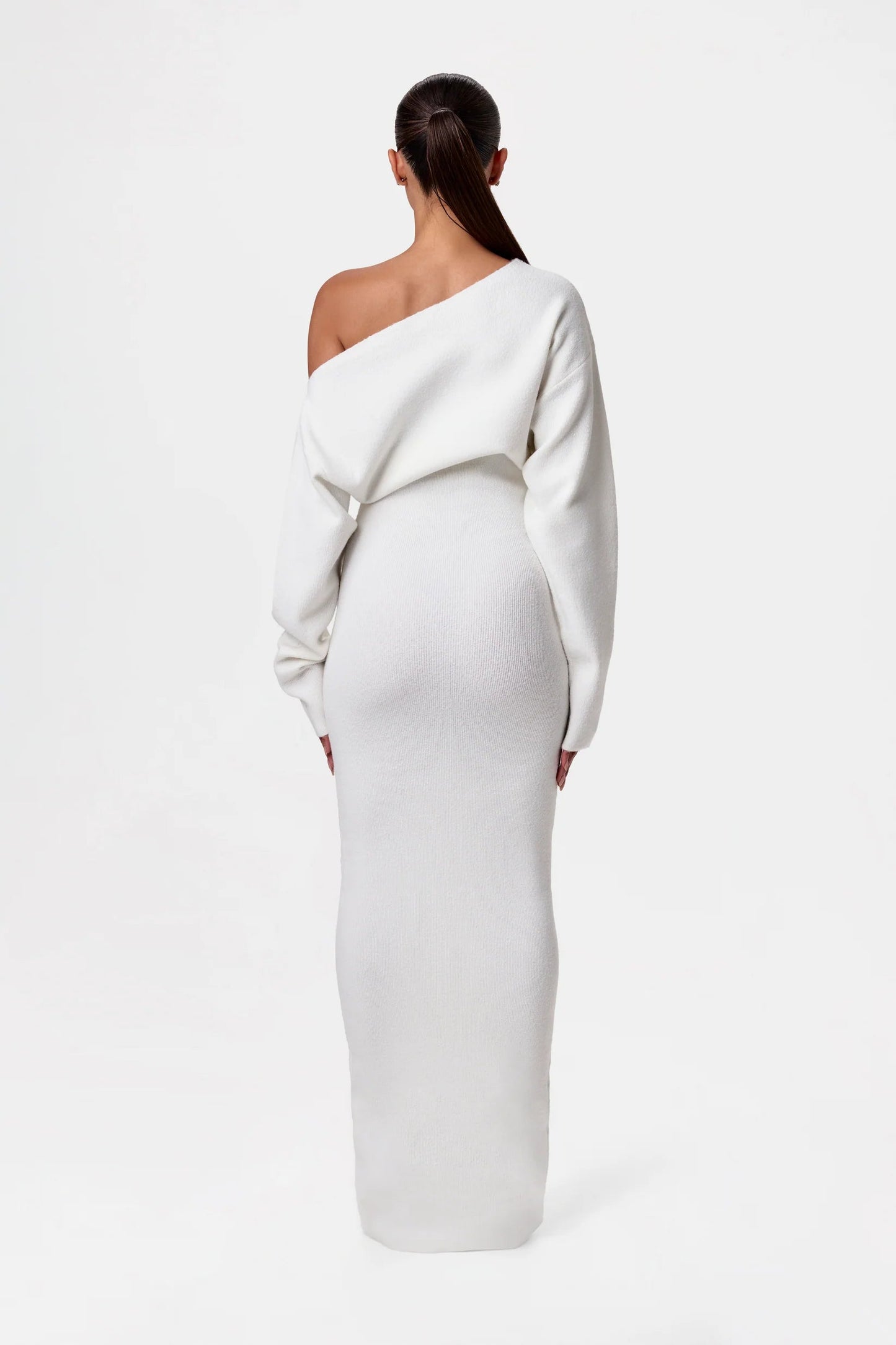 Greta | Elegante Stickad Klänning