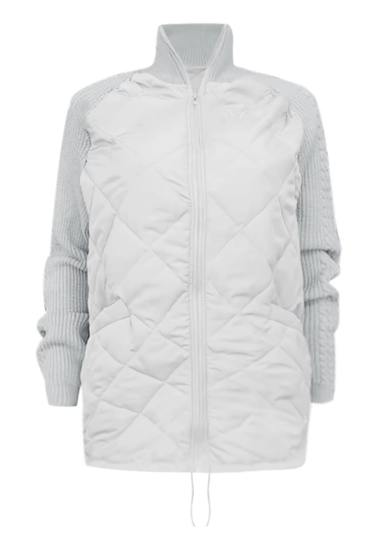 Belle | Casual Puffer Jacka med Dragsko