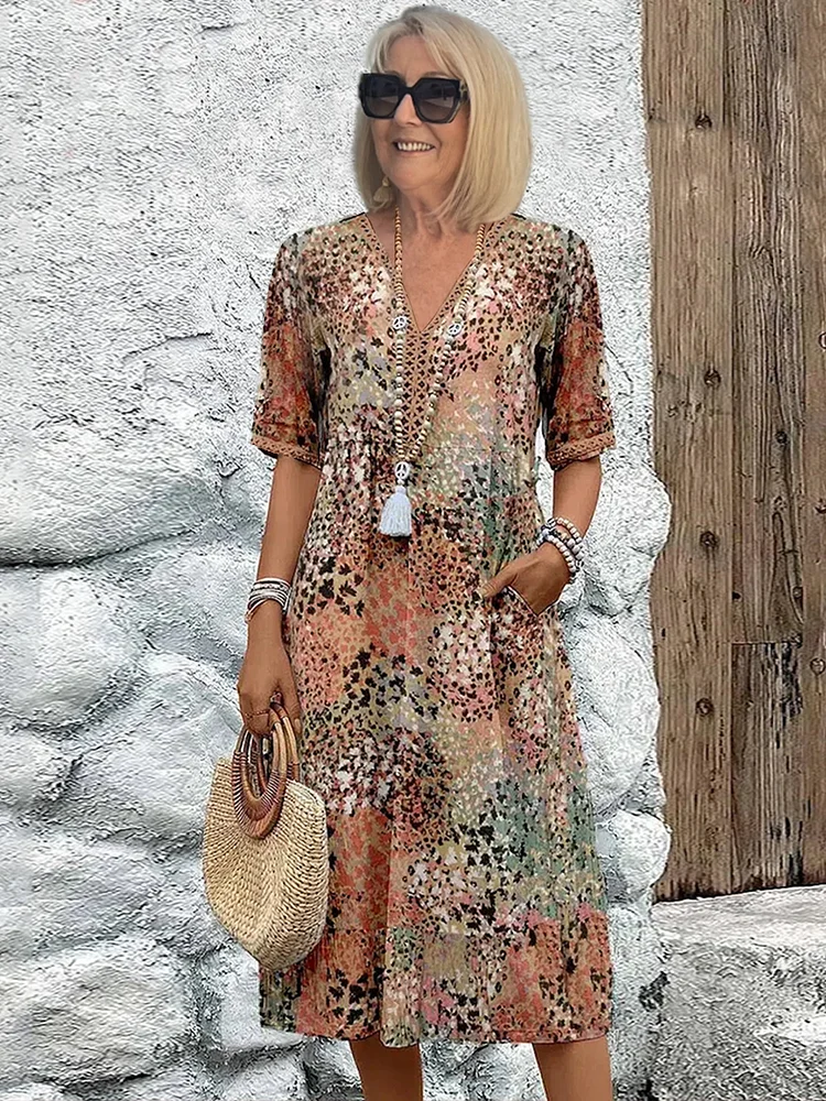 Judith | Flödande Sommarklänning