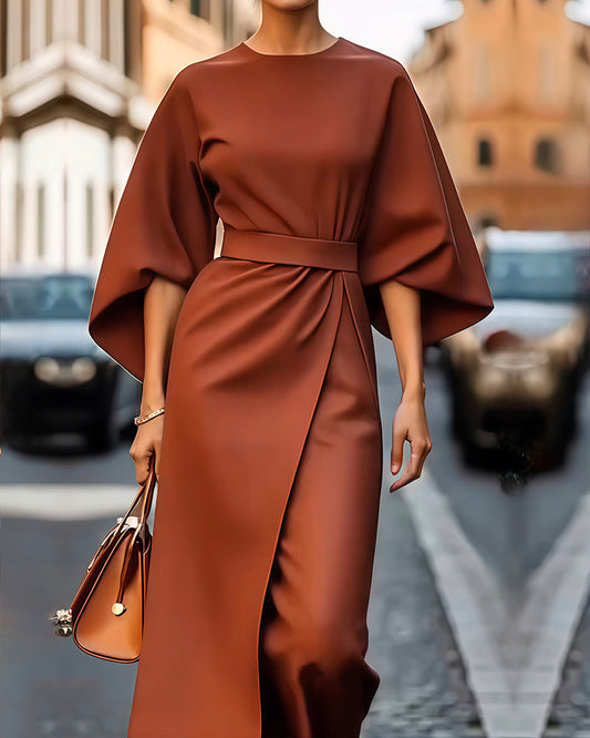 Cecilia | Elegant Klänning med Vida ärmar