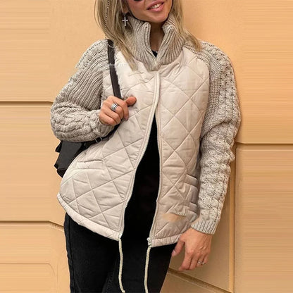 Belle | Casual Puffer Jacka med Dragsko