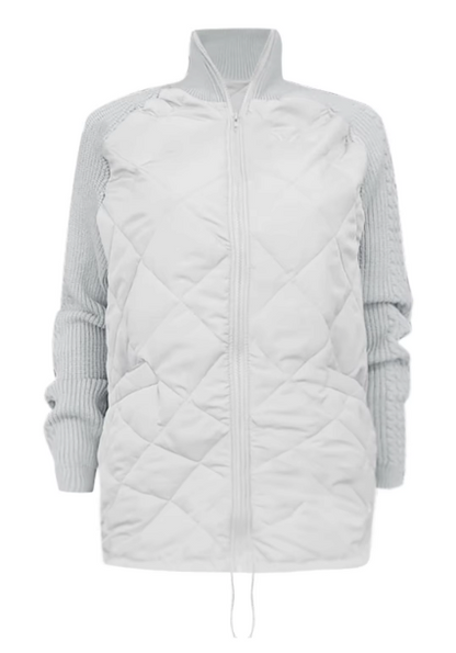 Belle | Casual Puffer Jacka med Dragsko