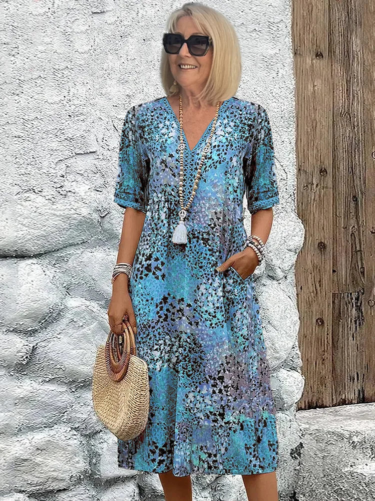 Judith | Flödande Sommarklänning