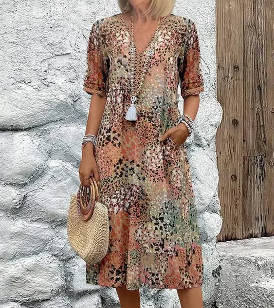 Judith | Flödande Sommarklänning